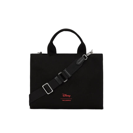 Disney x KARL LAGERFELD Unisex Medium Shopper Black