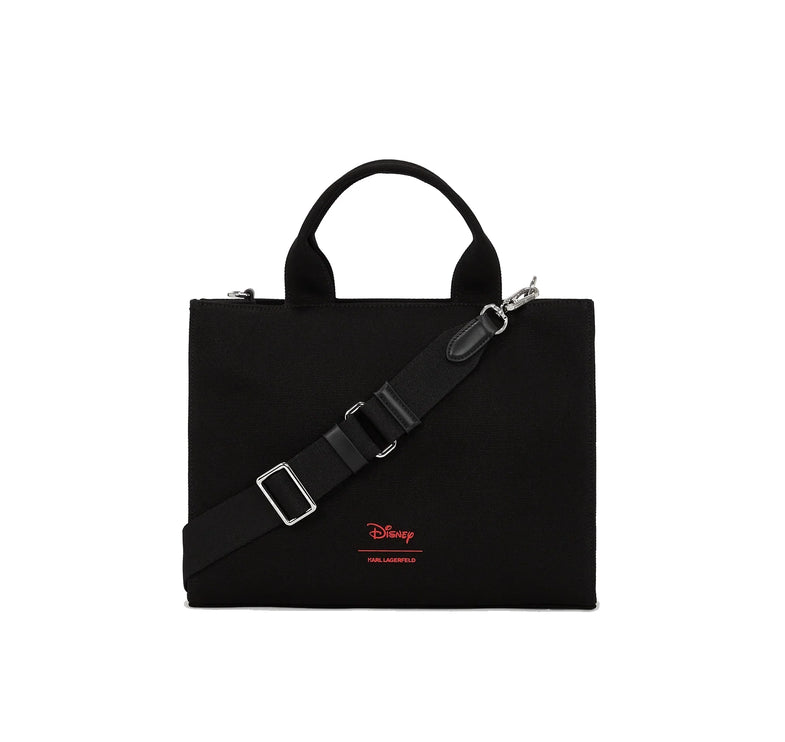 Disney x KARL LAGERFELD Unisex Medium Shopper Black