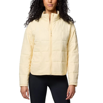 Columbia Women's Sienna Hill Quilted Jacket Lemon Wash