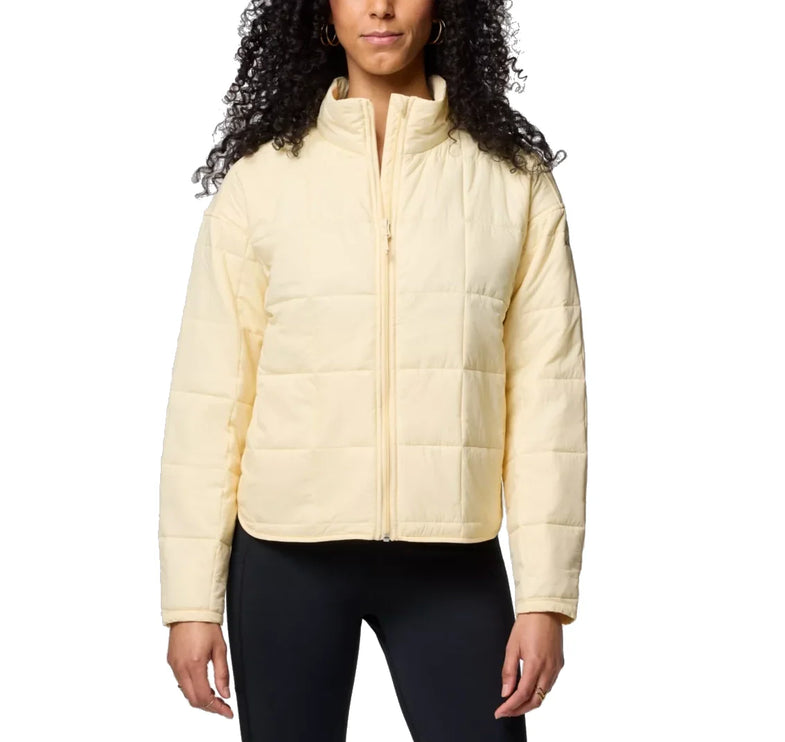 Columbia Women's Sienna Hill Quilted Jacket Lemon Wash