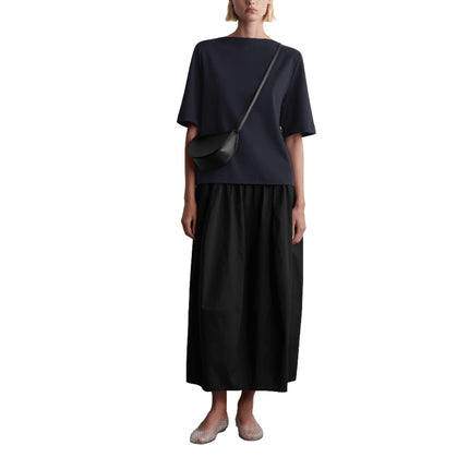 COS Women's Curved Crossbody Bag Black