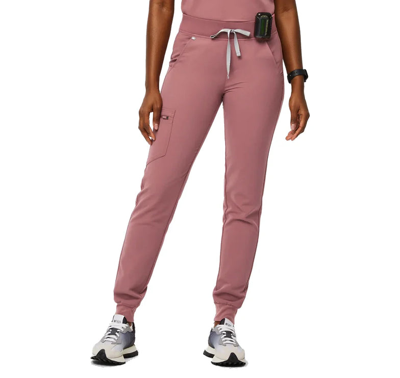 FIGS Women's Zamora Jogger Scrub Pants Mauve