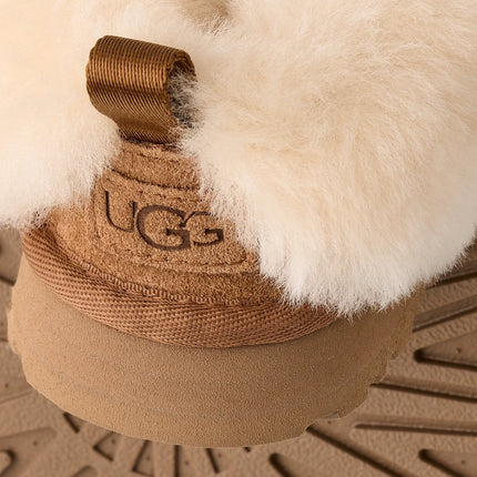 UGG Tazzelle çocuk terliği, kahverengi (chestnut) süet