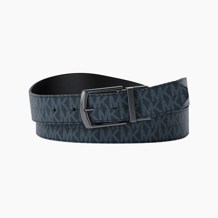 Michael Kors Unisex Cut To Size Reversible Belt Admiral/Pale Blue