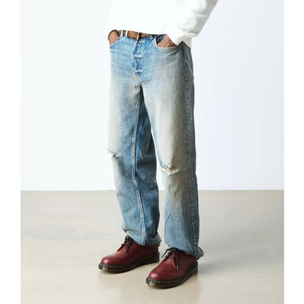 Dr. Martens Unisex 1461 Smooth Leaher Oxford Shoes Cherry Red