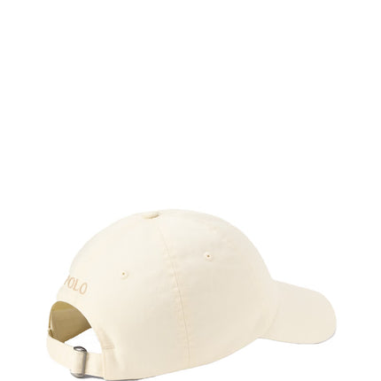 Polo Ralph Lauren Unisex The Iconic Cotton Chino Ball Cap Parchment Cream