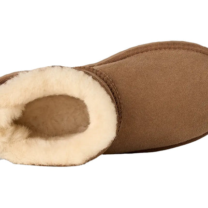 UGG Big Kids' Ultra Mini Bailey Bow Chestnut