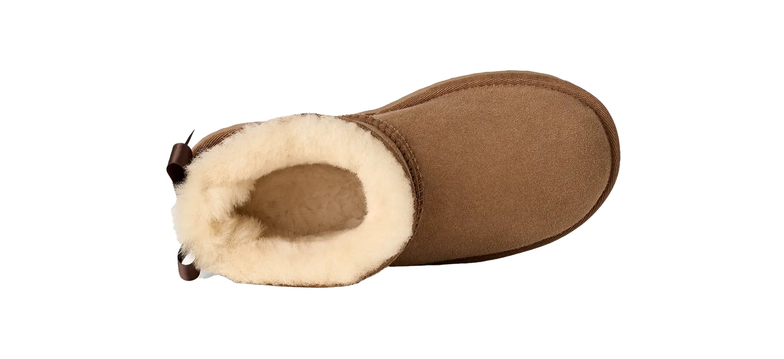 UGG Big Kids' Ultra Mini Bailey Bow Chestnut