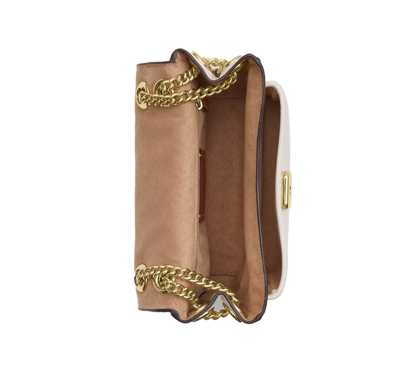 Coach Women's Elodie Crossbody Bag 18 Gold/Chalk