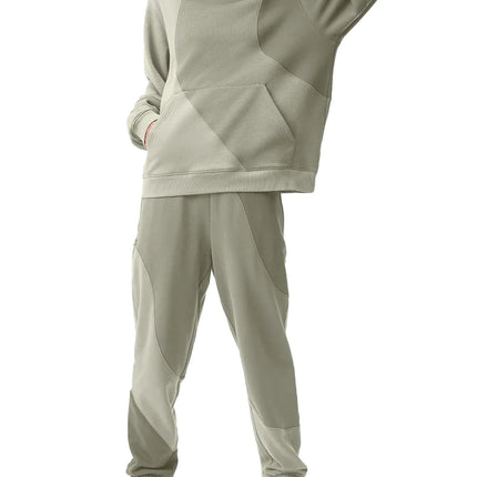 alo Unisex Make Waves Sweatpant Limestone Tonal