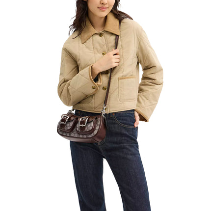 Coach Women's Ashton Bag In Signature Jacquard Silver/Oak/Maple