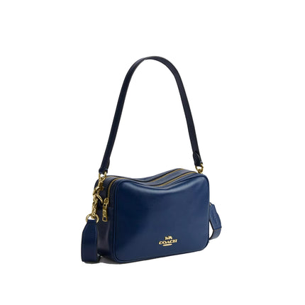 Coach Women's Carey Crossbody Bag Gold/Deep Blue