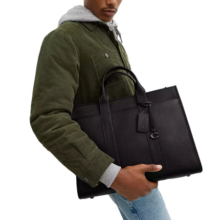 Coach Unisex Wesley Tote Black
