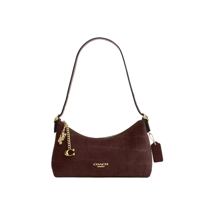 Coach Women's Emeilia Shoulder Bag Gold/Maple