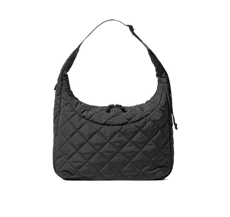 Uniqlo Unisex Quilted Puffy Shoulder Bag 09 Black