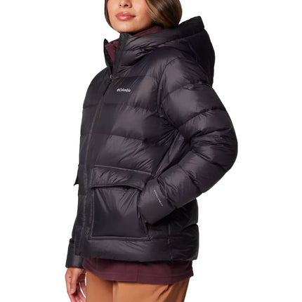 Columbia Women's Harmony Falls Hooded Down Jacket Black