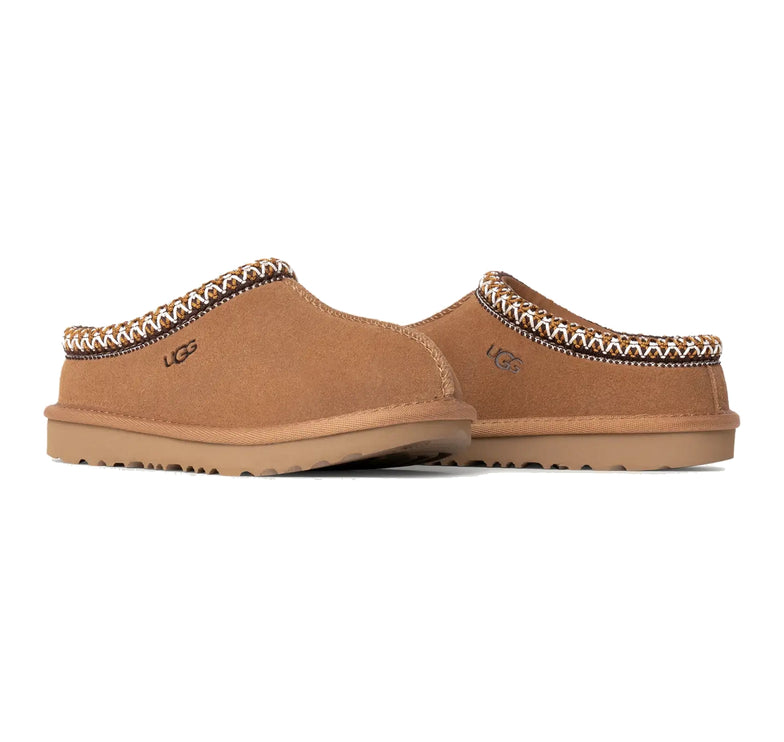UGG Tasman II çocuk terliği, kahverengi (chestnut) süet