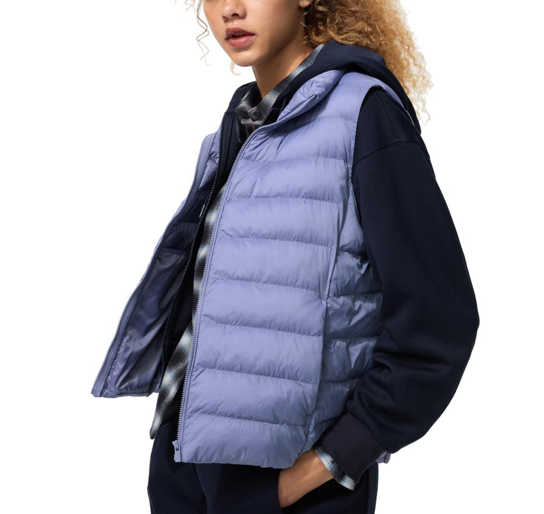 Uniqlo Women's Pufftech Vest 73 Purple