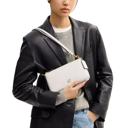 Coach Women's Audrey Crossbody Bag Brass/Chalk