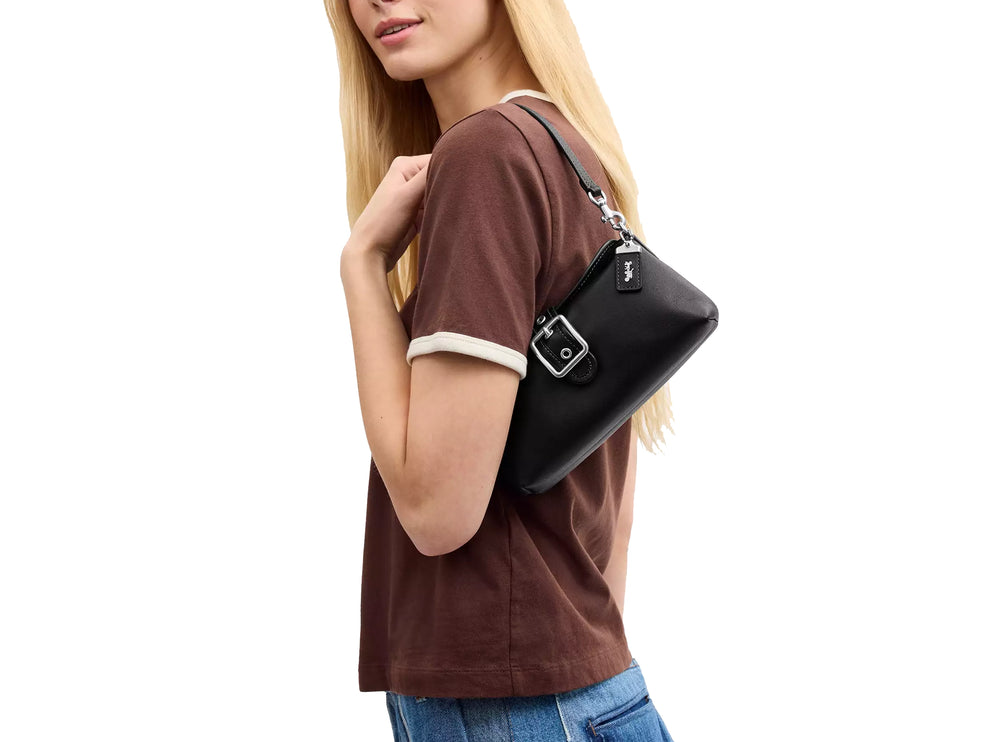 Coach Women's Abbie Shoulder Bag Silver/Black
