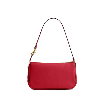 Coach Women's Plaza Bag Brass/Scarlet