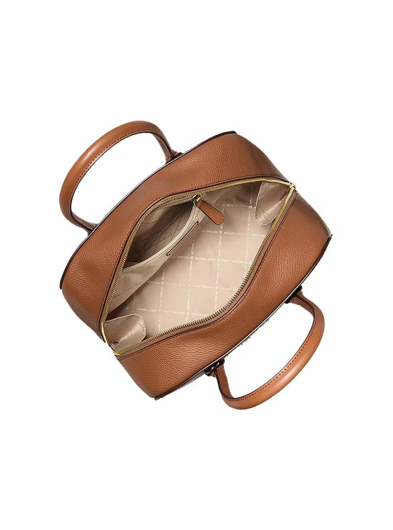 Michael Kors Women's Ashton Medium Satchel Bag Luggage/Gold