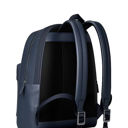 Michael Kors Unisex Pacey Leather Backpack Navy