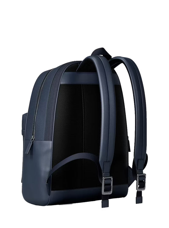 Michael Kors Unisex Pacey Leather Backpack Navy