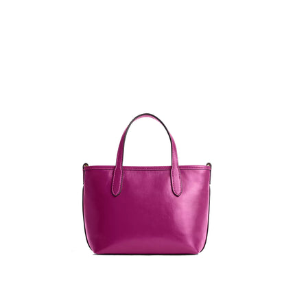 Coach Women's City Mini Tote Bag Gold/Magenta