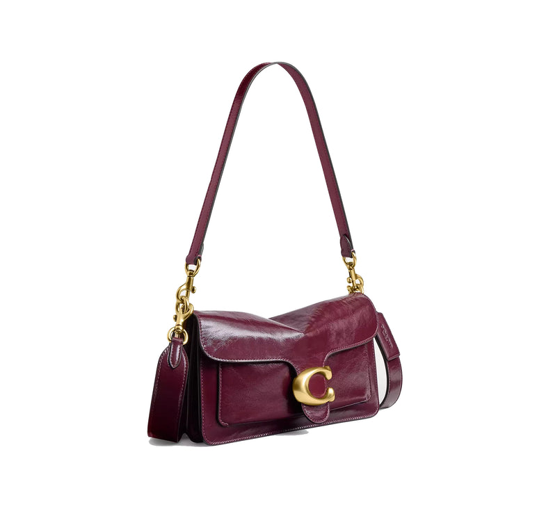 Coach Women's Tabby Shoulder Bag 26 Brass/Dark Cherry