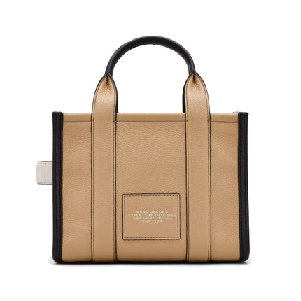 Marc Jacobs Women's The Colorblock Small Tote Bag Camel Multi
