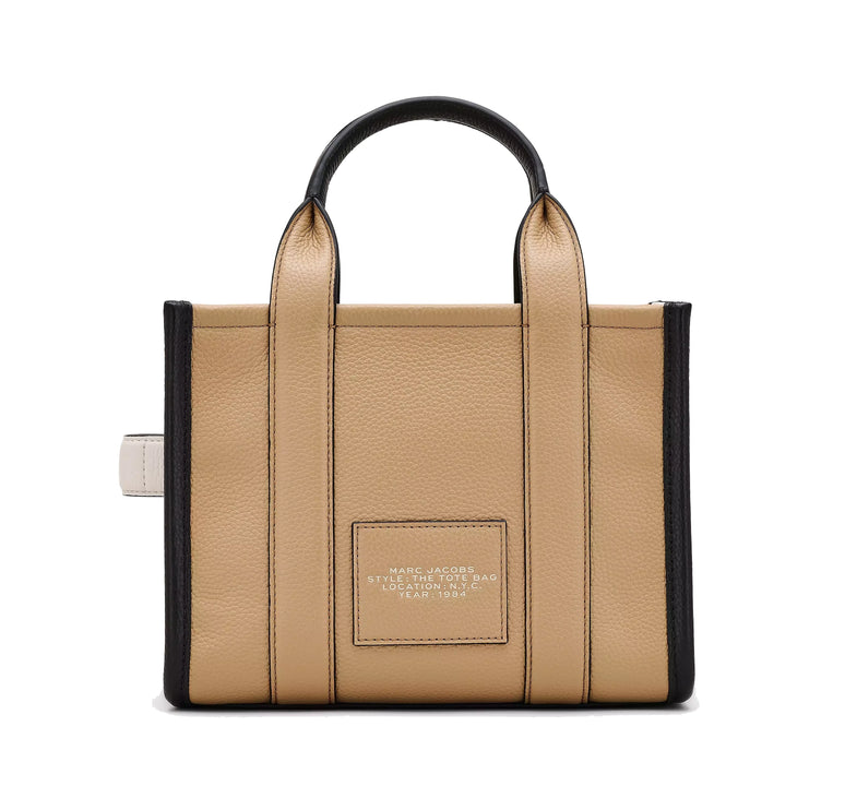 Marc Jacobs Women's The Colorblock Small Tote Bag Camel Multi