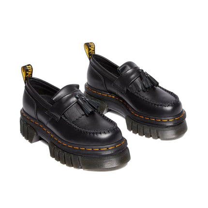 Dr. Martens Women's Audrick Nappa Lux Platform Loafers Shoes Black