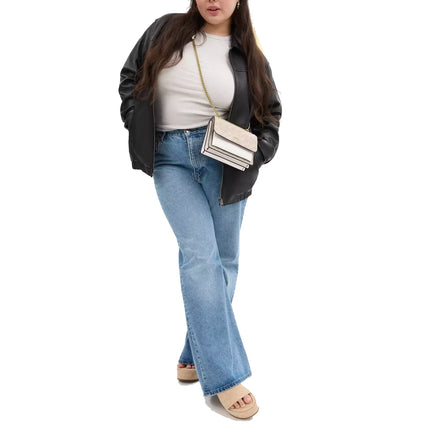 Coach Women's Mini Klare Crossbody Bag In Signature Canvas Gold/Sand/Chalk