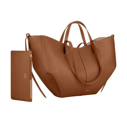Polène Women's Cyme Edition Textured Sea Camel