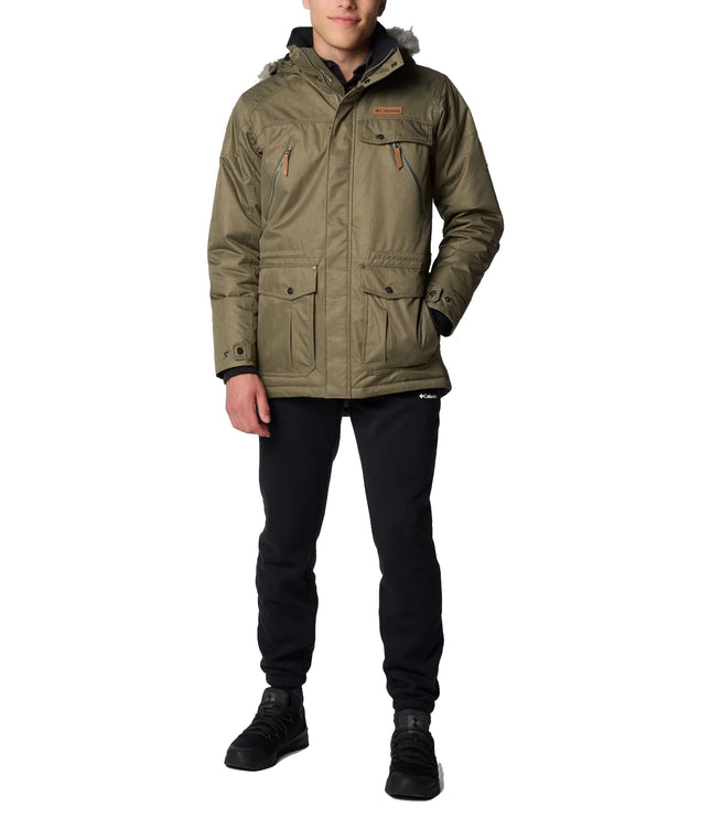 Columbia Men's Barlow Pass TurboDown II Jacket Stone Green