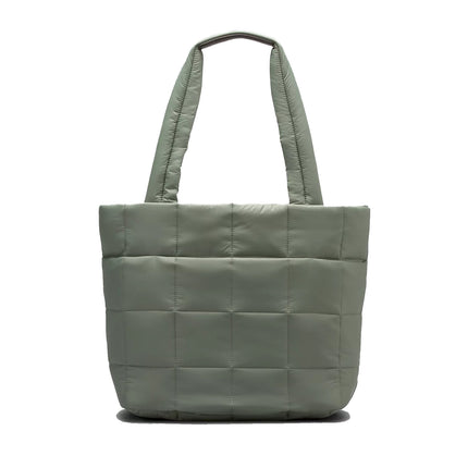 lululemon Women's Quilted Grid Tote Bag 12L Grey Eucalyptus