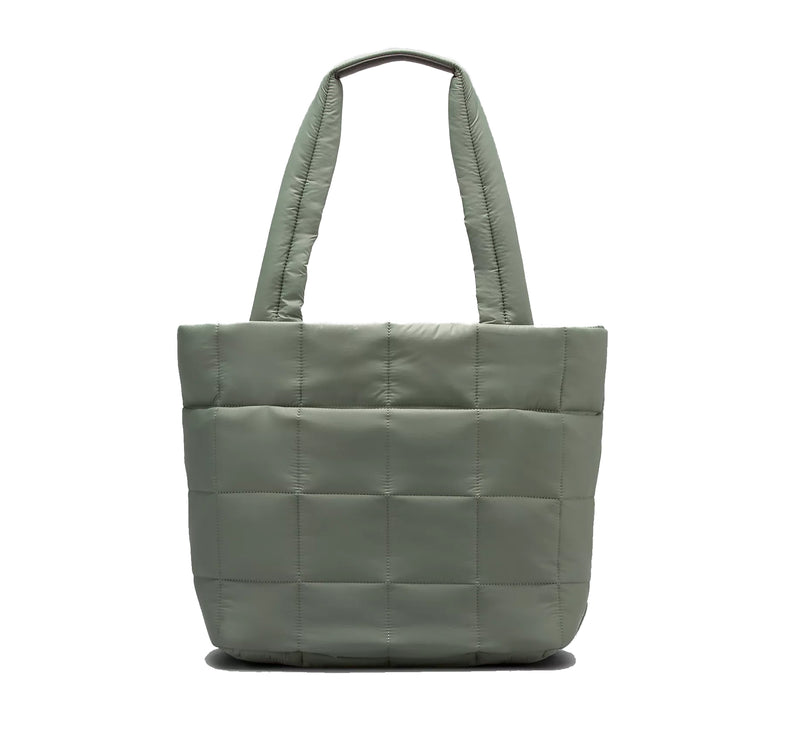 lululemon Women's Quilted Grid Tote Bag 12L Grey Eucalyptus