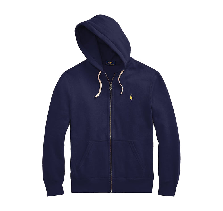 Polo Ralph Lauren Men's Fleece Full-Zip Hoodie Cruise Navy