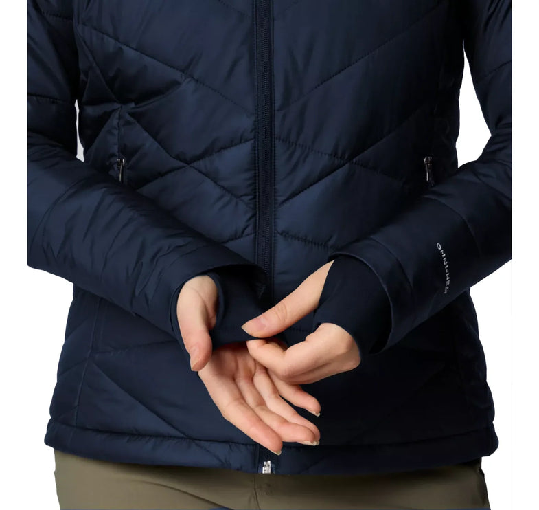 Columbia Women's Heavenly Hooded Jacket Collegiate Navy