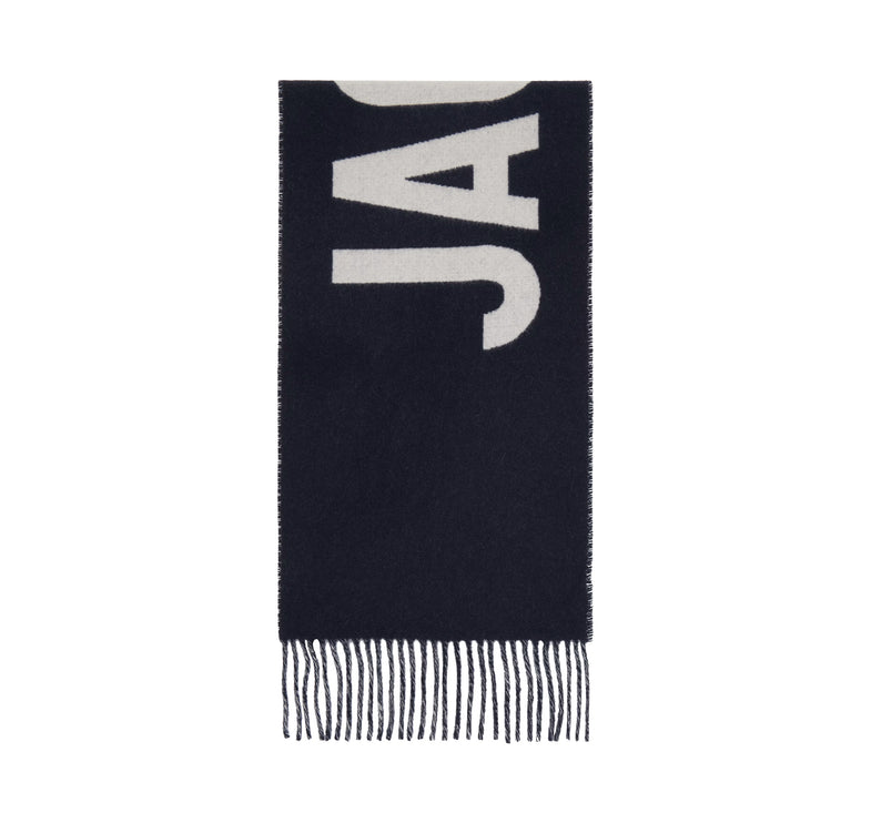 Jacquemus Unisex The Jacquemus Scarf Navy