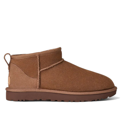UGG Classic Ultra Mini kadın botu, kahverengi (rocky oak) süet