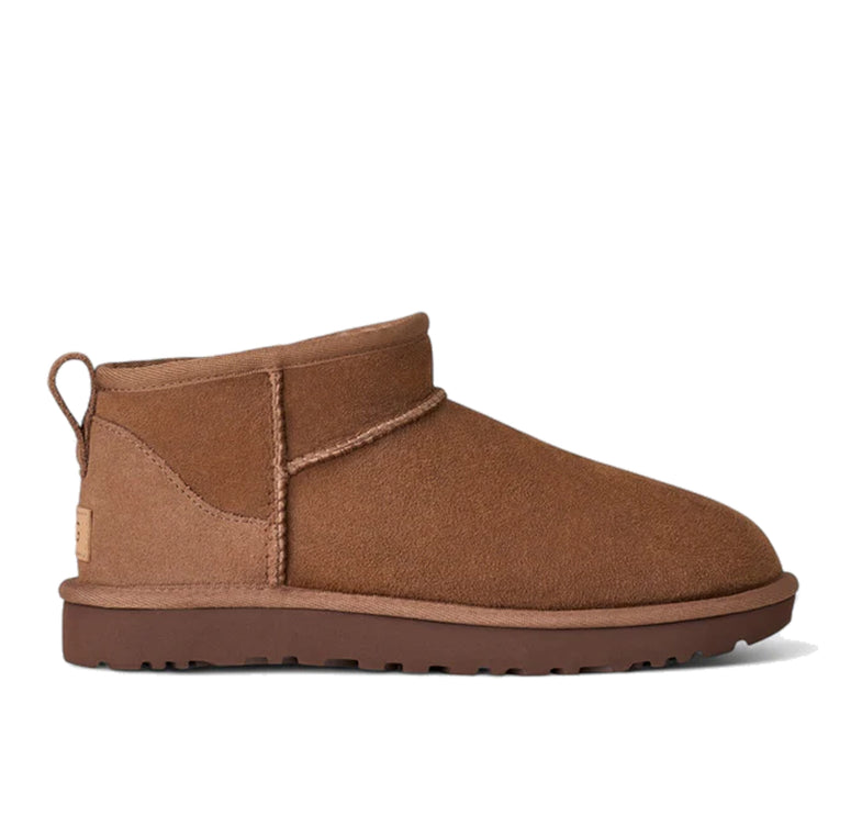 UGG Classic Ultra Mini kadın botu, kahverengi (rocky oak) süet