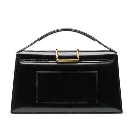 Jacquemus Women's Les Classiques The Large Bambino with Metallic Logo Black/Gold