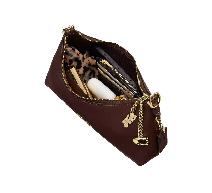 Coach Women's Emeilia Shoulder Bag Gold/Maple
