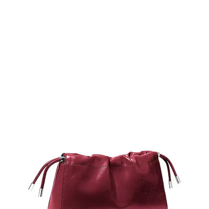 Michael Kors Women's Matilda Small Cinched Crossbody Bag Maroon