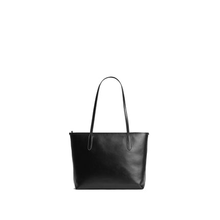 Coach Women's Medium City Tote Bag Silver/Black