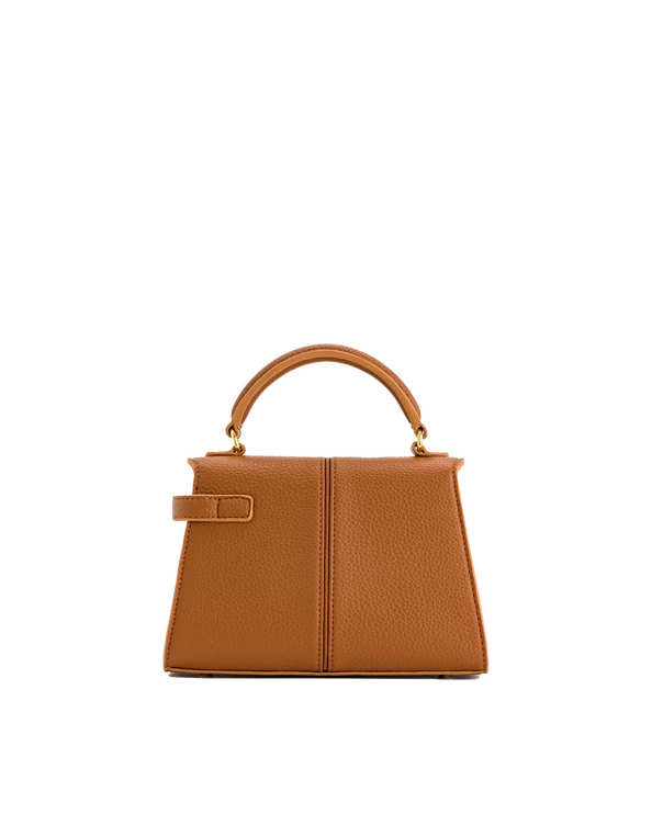 JW PEI Women's Elise Top Handle Bag Brown/Gold