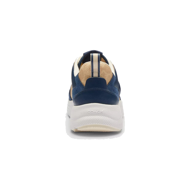 Coach Women's Strider Sneaker In Signature Canvas Marine