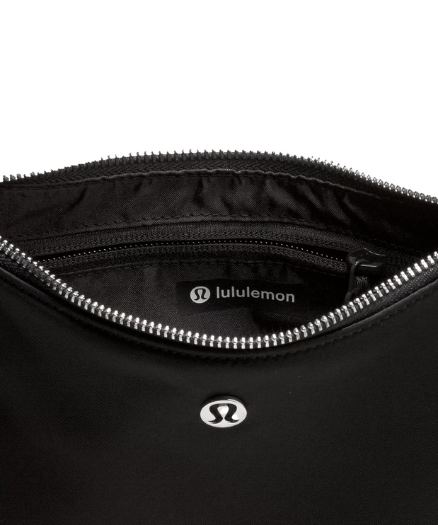 lululemon Unisex City Essentials Small Shoulder Bag Black/Gold